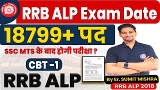 RRB ALP Exam Date 2024  CBT 1  RRB ALP CBT 1 Exam Date 2024  Railway Loco Pilot Exam Date 2024 [upl. by Penland]