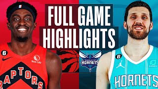 RAPTORS at HORNETS  FULL GAME HIGHLIGHTS  April 2 2023 [upl. by Ddej31]