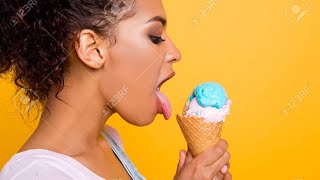 Chicks licking ice cream kaboom [upl. by Alenairam]