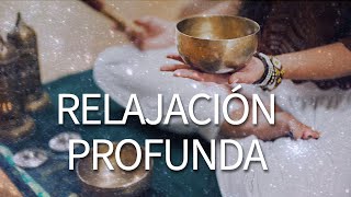 Relajación profunda CUENCOS TIBETANOS ✨ Meditación con cuencos tibetanos [upl. by Adnaerb]