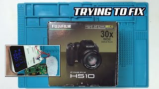 Trying to FIX a FUJIFILM FINEPIX HS10 CAMERA  No Power [upl. by Landan131]