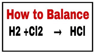 How to Balance HNO3  HCl  Cl2  H2O  NOCl [upl. by Annawik]