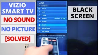 How to Fix VIZIO TV Black Screen with sound VIZIO TV Common Problems amp Fixes [upl. by Ademla281]