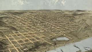 Omaha Nebraska History and Cartograph 1868 [upl. by Thetis]