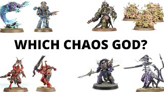 Which Chaos God to Choose in Warhammer 40K Khorne Nurgle Slaanesh and Tzeentch Discussed [upl. by Moulton]