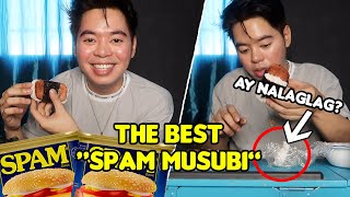 QUICK AND EASY STEPS TO MAKE SPAM MUSUBI AY MAY NALAGLAG [upl. by Dahlia]