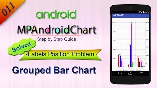 011 Grouped Bar Chart  MP Android Chart Tutorial [upl. by Helbonia365]