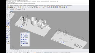 Rhino 3d  Flächen Erstellungsmethoden 1 [upl. by Zap]