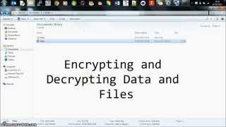 Encryption and Decryption with 7zip [upl. by Gonta]