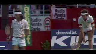 Guillermo Vilas vs John McEnroe  QF Frejus 1980 [upl. by Llehcram]