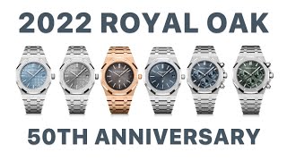 AP Royal Oak 2022  50th Anniversary Novelties 16202 15550 26715 26240 etc [upl. by Caldeira]