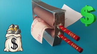 Para Basma Makinesi Yapımı How to Make a Money Printer Machine [upl. by Shaughnessy883]