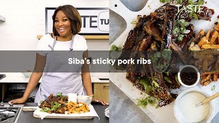 Sibas sticky pork ribs  Woolworths TASTE Magazine [upl. by Andrea]