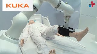 Medical Robotics  Interview with KUKA at MEDICA 2017 [upl. by Akehsay]