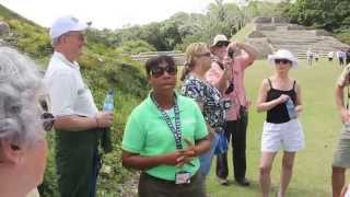 The Mayan ruins of Altun Ha explained by our Belizean guide [upl. by Bergstrom901]