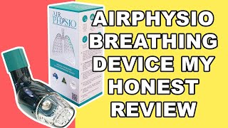 AirPhysio Breathing Device My Honest Review [upl. by Okimat]