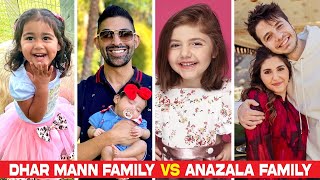 Dhar Mann Family VS The Anazala Family Real Names amp Ages 2023 [upl. by Adiam]