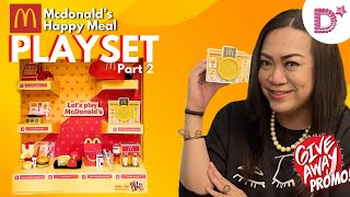 Mcdonald’s Happy Meal Let’s Play Mcdonald’s December 2023 release [upl. by Lovett]