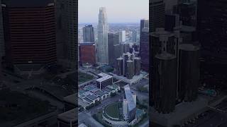 Los Angeles Downtown California USA by Drone View [upl. by Isborne]