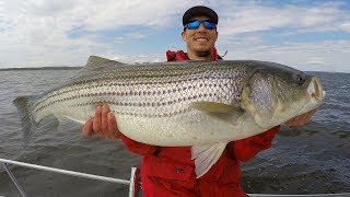 THIS Technique Locates Striped Bass EVERY Time [upl. by Yelra]