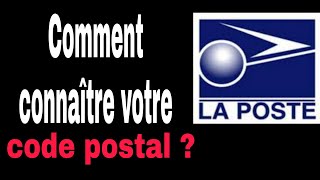 comment connaître votre code postal [upl. by Bouley]