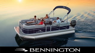 2022 Bennington SV Line of Pontoon Boats [upl. by Ahsenwahs]