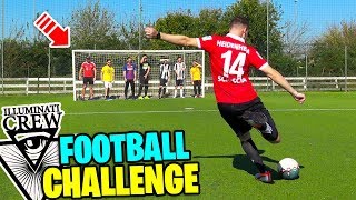 ILLUMINATI CREW FOOTBALL CHALLENGE [upl. by Onurb]