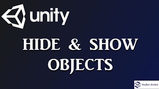 How To Hide and Show Object in Unity 3D  Gameobject Handling  Unity Tutorial for Beginners [upl. by Valma]