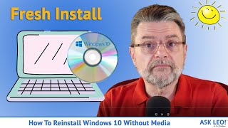 How to Reinstall Windows 10 Without Media [upl. by Sothena]