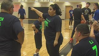 Kingsville ISD host annual Special Olympics basketball skill and team competition [upl. by Sherrod266]