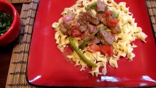 Slow Cooker Sunday Pepper Steak [upl. by Iew280]