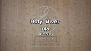 Dio  Holy Diver Karaoke [upl. by Margot]