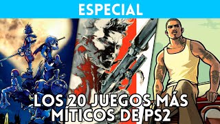 LOS 20 JUEGOS MÁS MÍTICOS DE PS2 Nostalgia Inside [upl. by Edmea]