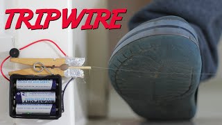 How to Make a TripWire Alarm [upl. by Annairt]