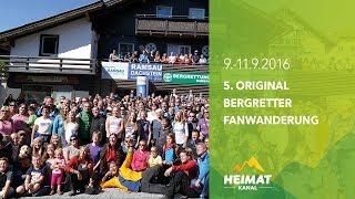 Bergretter Fanwanderung 2016  Heimatkanal [upl. by Ahsilahk753]