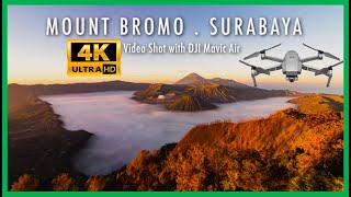 Mavic Air 4K Video in Mount Bromo and Plataran Bromo Resort [upl. by Konstance]