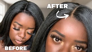 WATCH ME MAKE THIS 25 WIG LOOK NATURAL ft Neesha 206 SHORTS [upl. by Noemys]