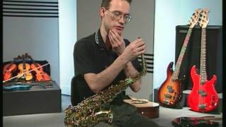 Absolute Beginners first notes on the saxophone [upl. by Ahsenor]