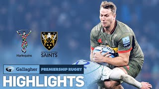 Harlequins v Northampton  HIGHLIGHTS  The Big Game Delivers a Cracker  Premiership 202122 [upl. by Leila]