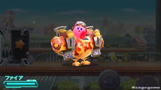 Kirby Planet Robobot  New Gameplay  3DS [upl. by Alfredo]