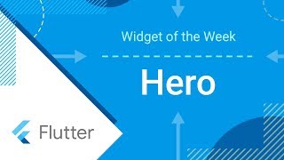 Hero Flutter Widget of the Week [upl. by Barrett]