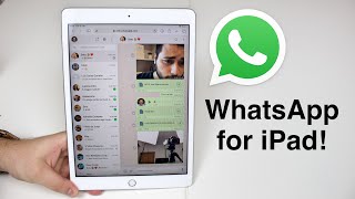 Official WhatsApp for iPad [upl. by Itaws]