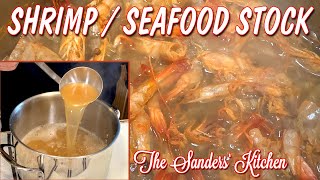 SHRIMP STOCK  SEAFOOD STOCK [upl. by Aicitel]