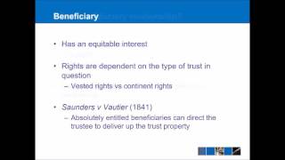 Introduction to Trusts Law [upl. by Naivatco327]