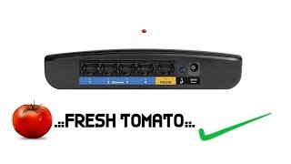 Fresh Tomato  Linksys E1200  Firmware Upgrade  FLASH [upl. by Poree]