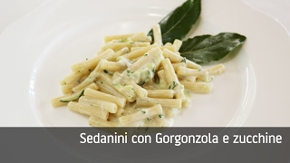 Sedanini al gorgonzola e zucchine [upl. by Merdith]