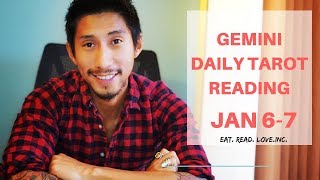 GEMINI DAILY “should you give up” SOULMATE JAN 6 7 TAROT READING [upl. by Eicul]