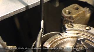 Adler 67 Safety Clutch and Hook Timing [upl. by Ekul]