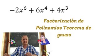 Teorema de Gauss Factorización [upl. by Ikkin]