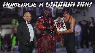 Gronda XXX recibe homenaje por 22 años de trayectoria de parte de quotVikmaskquot [upl. by Shinberg]